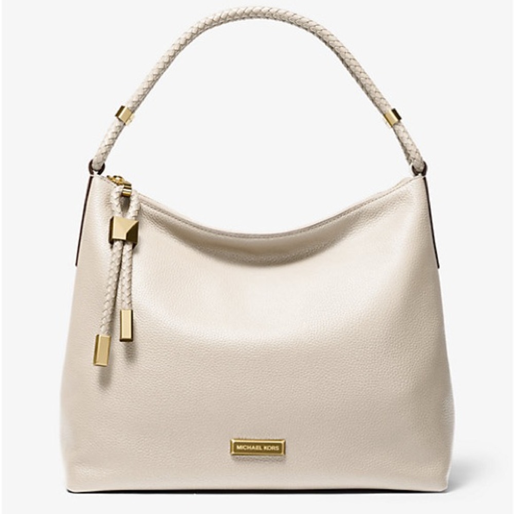 MICHAEL by MICHAEL KORS: Lexington Pebbled Leather Shoulder Bag